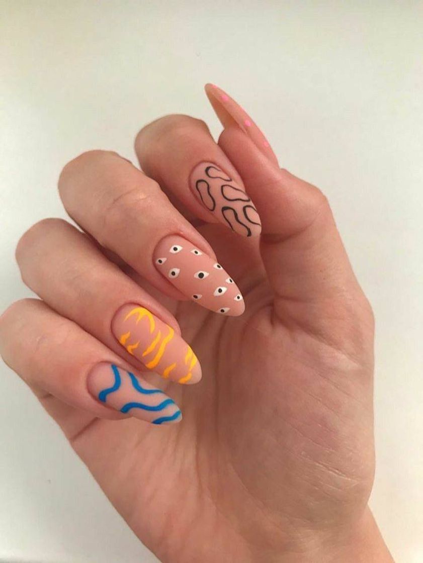 Fashion Esmaltação de desenhos