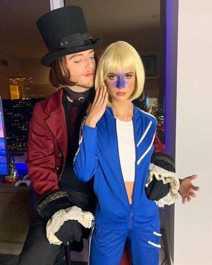 Willy Wonka and Violet 