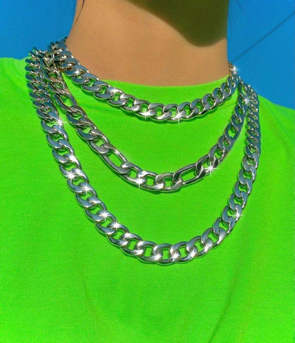 Moda Chunky Figaro Necklace.