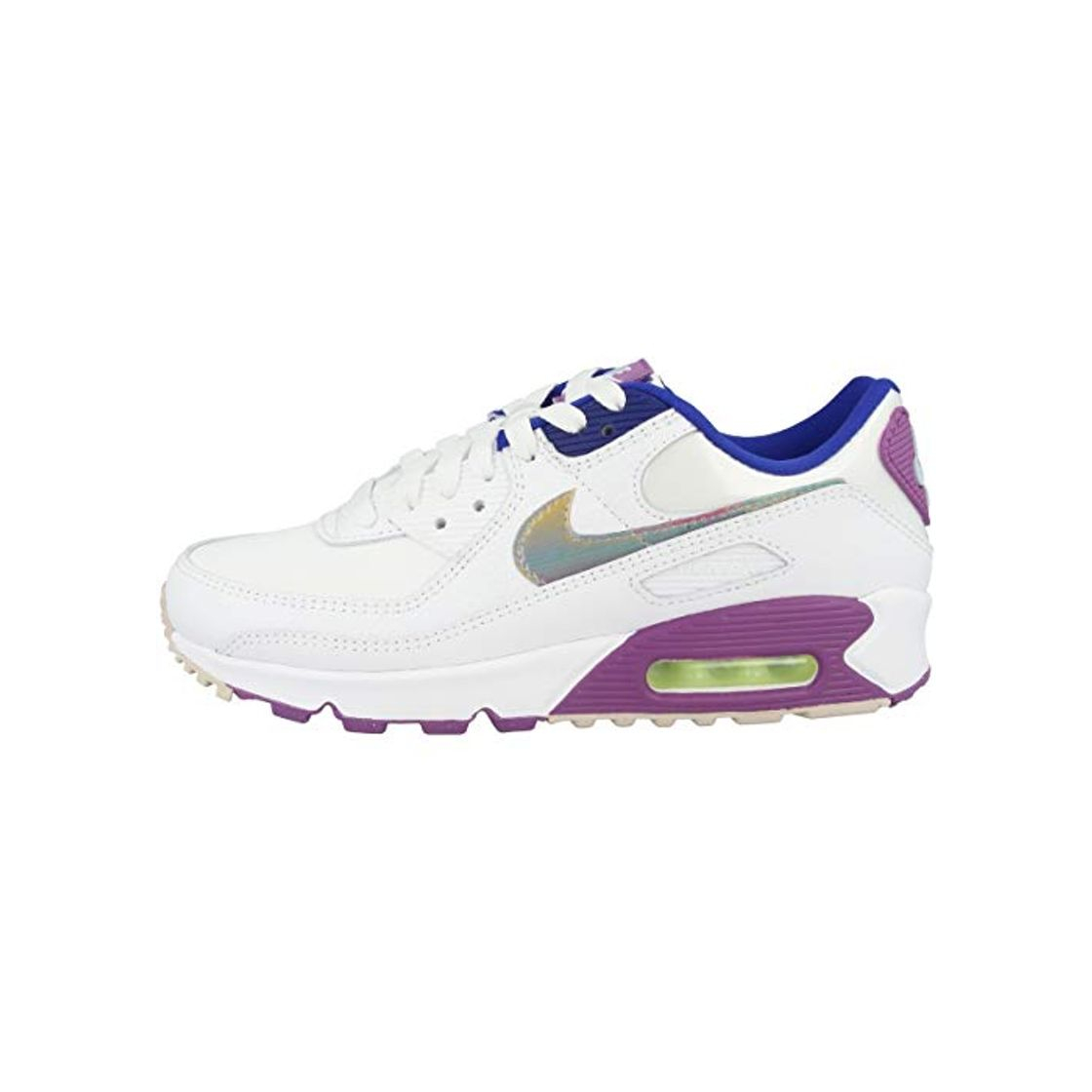 Fashion Nike Air MAX 90 Se Women's Shoe, Zapatillas para Correr Mujer, White