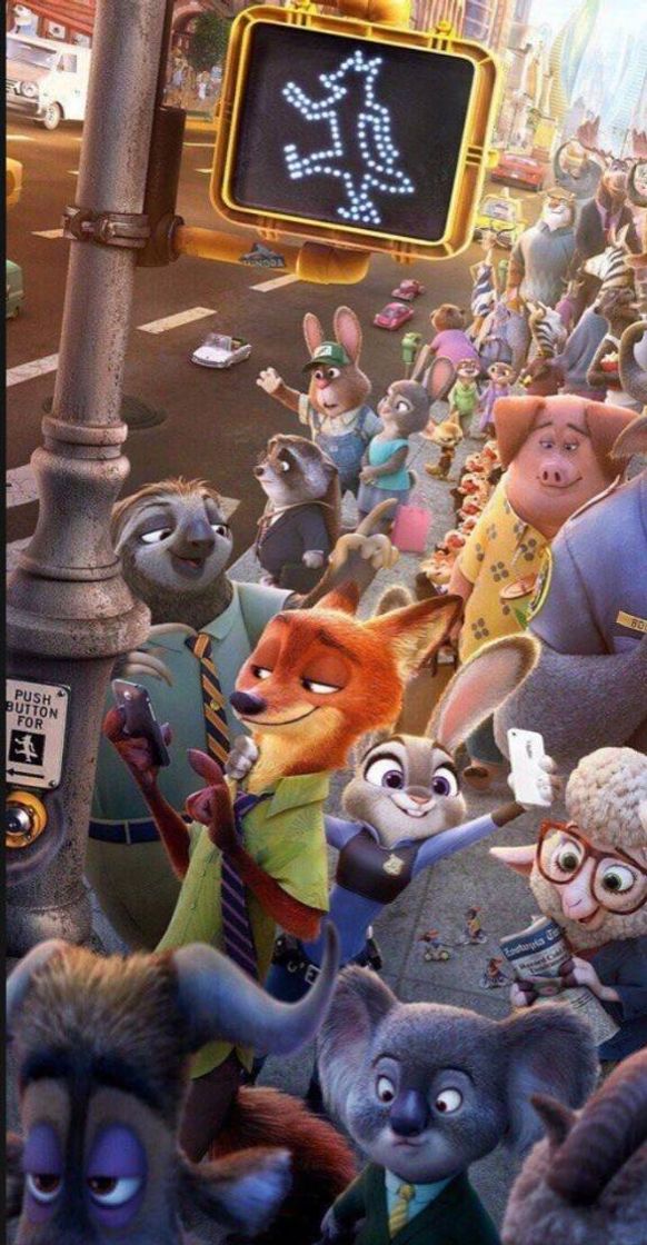 Fashion Papel de Parede de Zootopia 