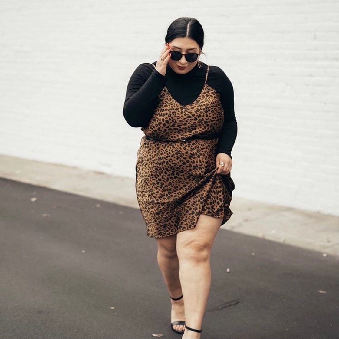 Social #AnimalPrint #Moda #PlusSize #Midsize #Look #Inspiração