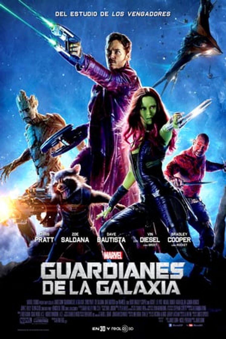 Película Guardianes de la galaxia