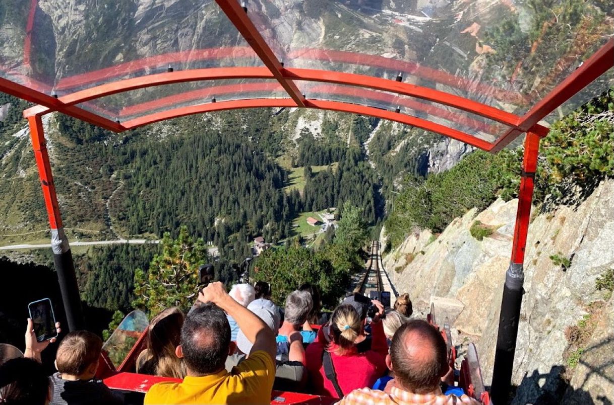 Place Gelmerbahn Bergstation