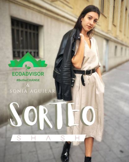 SORTEO SHASH! Moda Sostenible & Sonia Aguilar