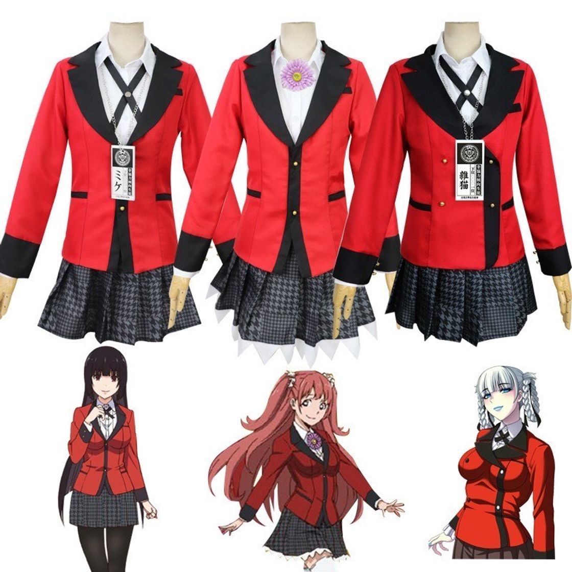 Fashion Uniforme kakegurui 