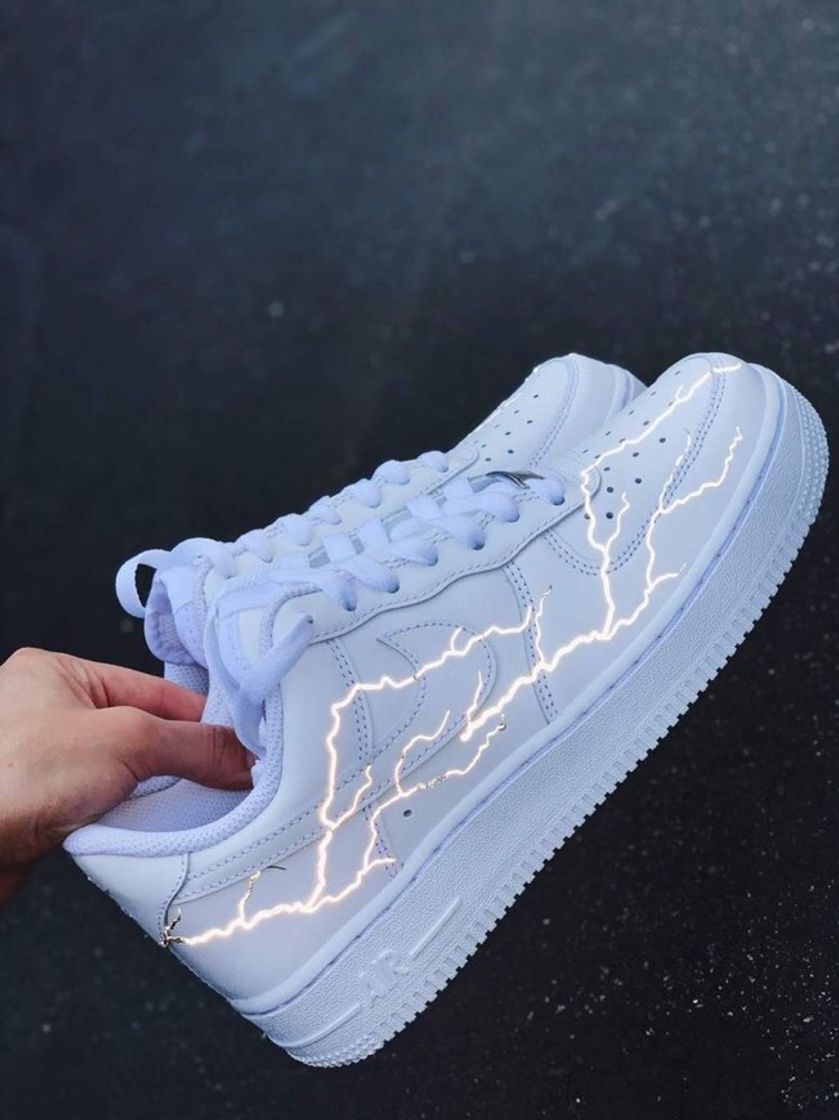 Fashion reflective lightning af1