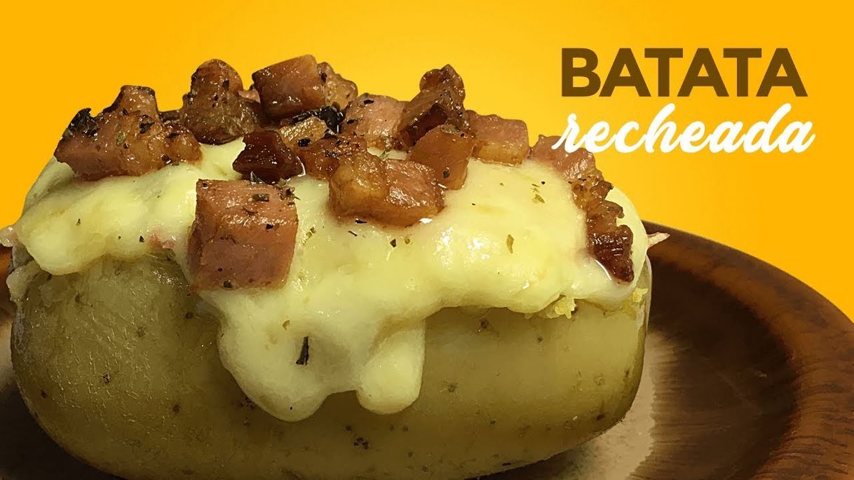 Fashion Batata Recheada de Forno - Receita simples e Deliciosa! 