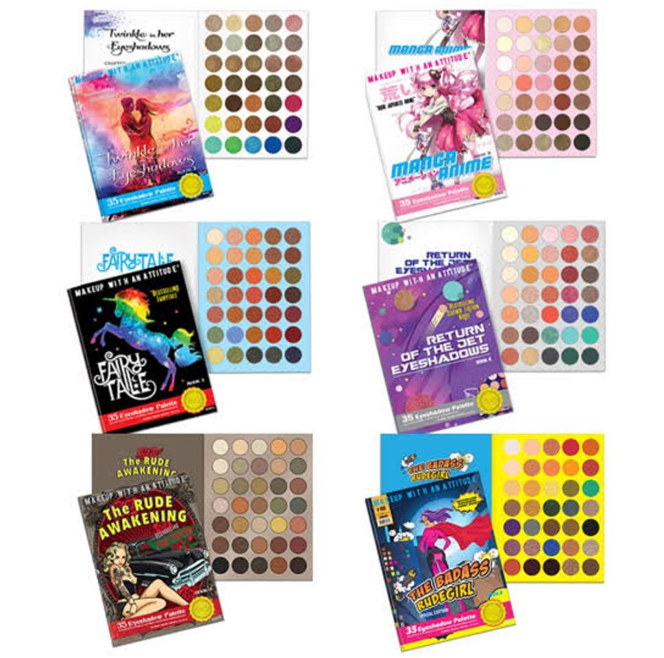 Paletas de Rude cosmetics