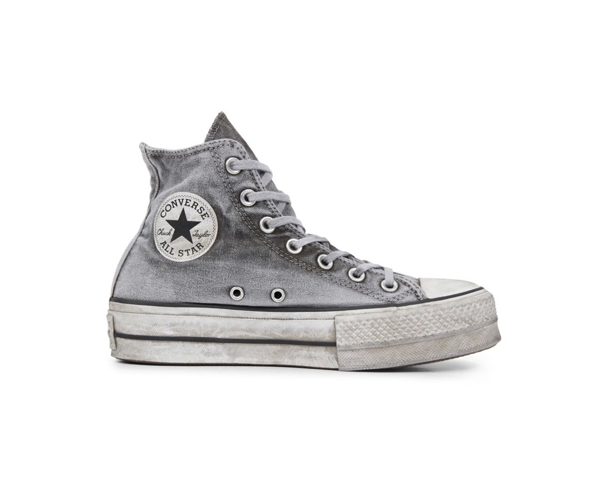 Moda Chuck Taylor All Star Lift Smoked Canvas High Top