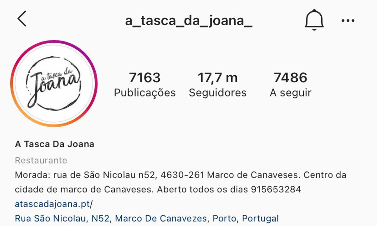 Restaurantes A Tasca Da Joana