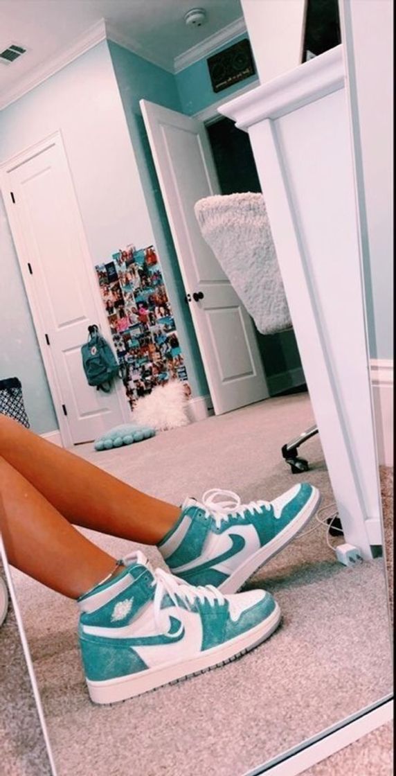 Moda jordan 1 retro high turbo green 