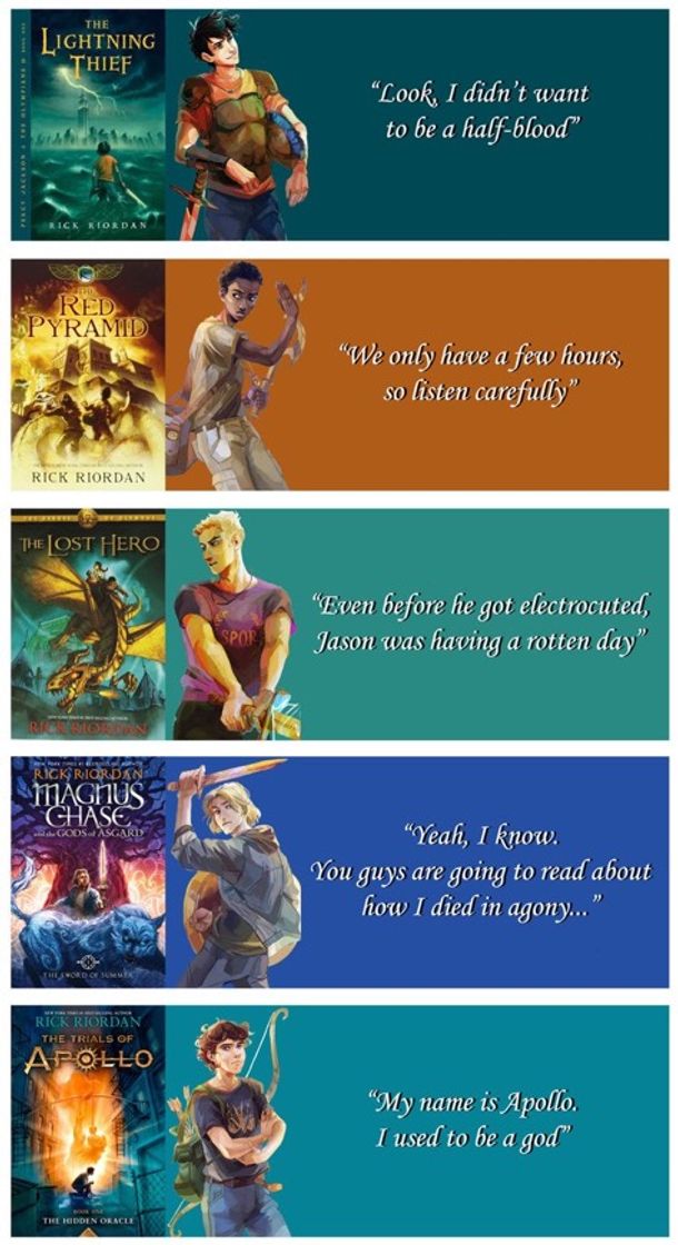 Books Percy Jackson 🥰