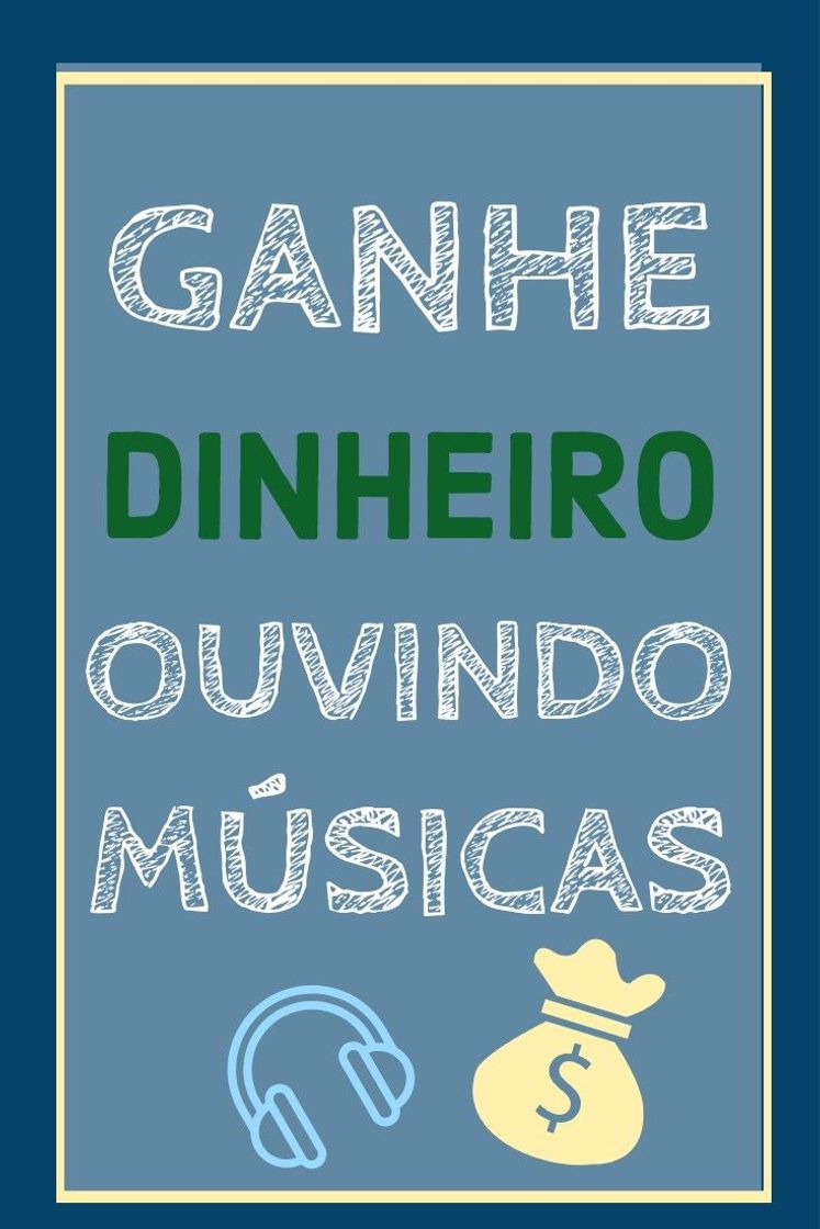 Moda Dinheiro ouvindo música 