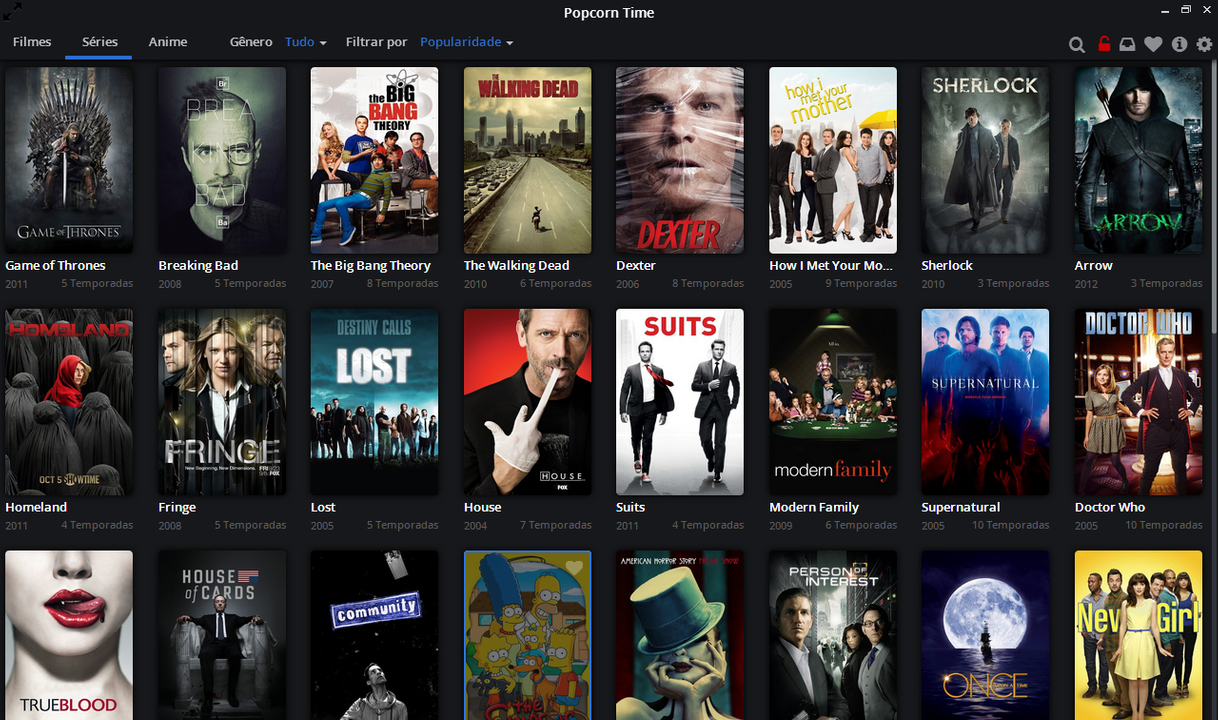 Social Filmes/Séries 