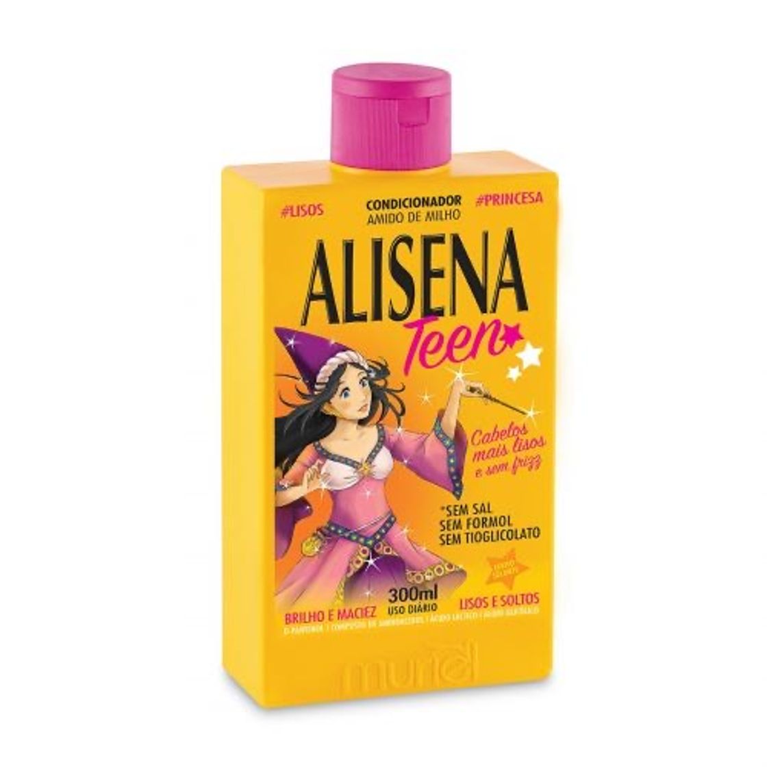 Fashion Kit Muriel Alisena Teen: Shampoo 300ml + Condicionador 300ml + ...