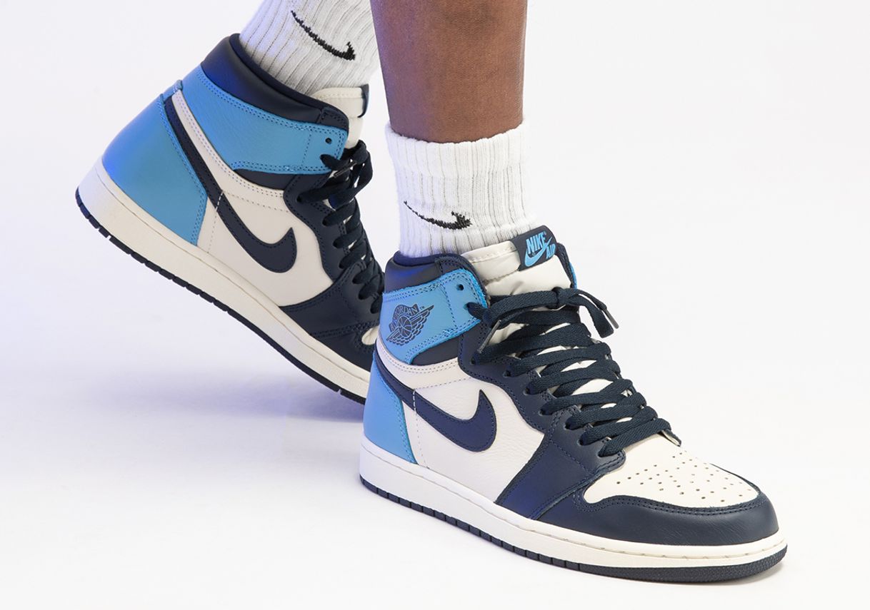 Moda Air Jordan 1 Retro High Obsidian