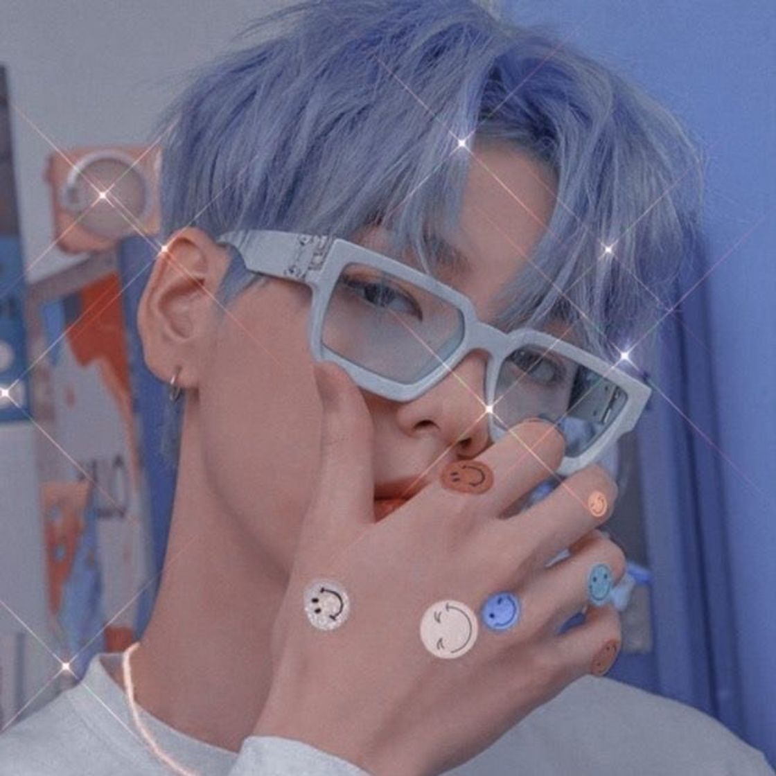 Moda Kpop aesthetic blue