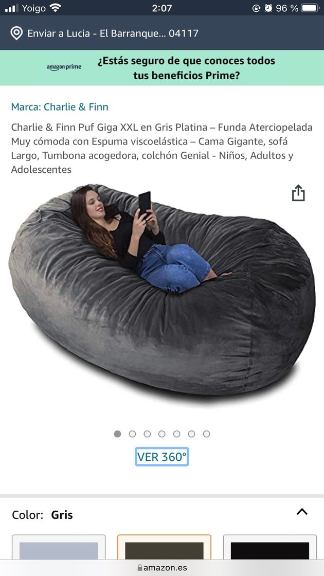 Social Puf gigante