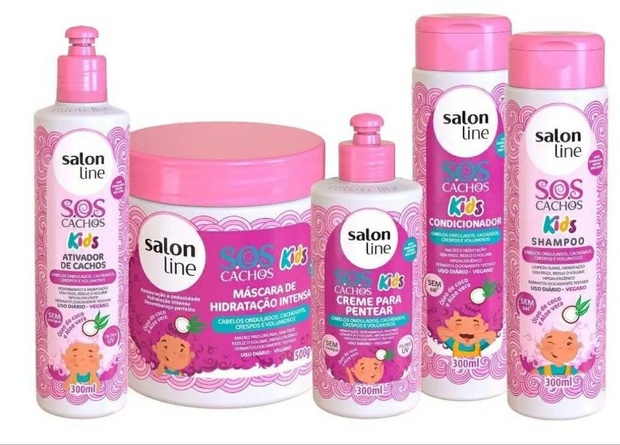 Social Linha Salon LINE infantil cachos