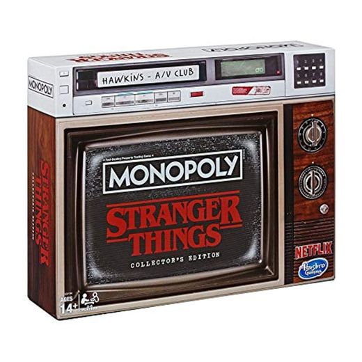 Hasbro- Stranger Things: Monopoly Edición de coleccionista