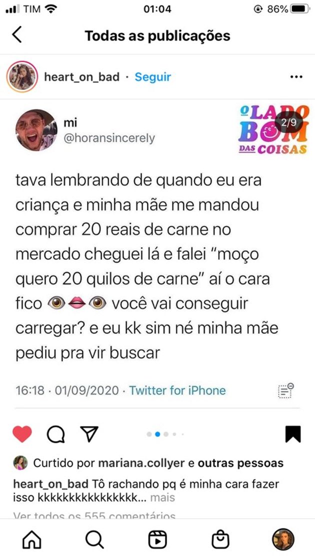 Moda Quando eu era criança...