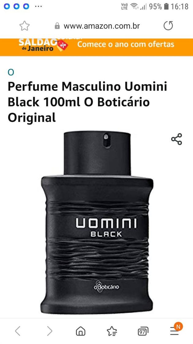 Moda Perfume masculino o boticário 