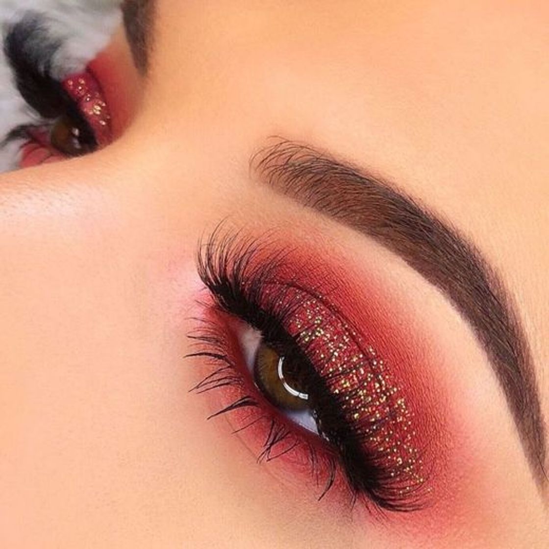 Moda Make com Glitter 🔴