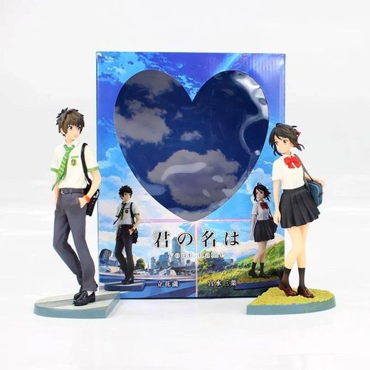 2 Action Figures 22 cm do Anime Your Name