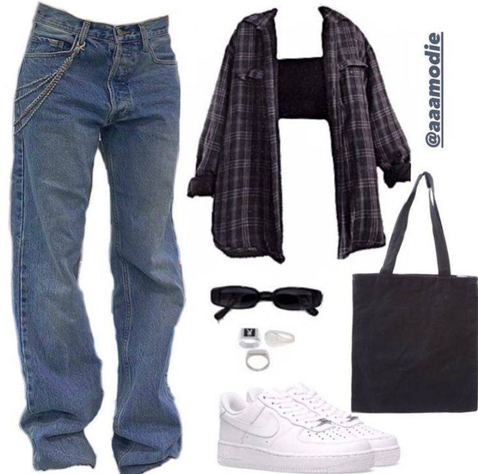 Fashion Conjunto top black