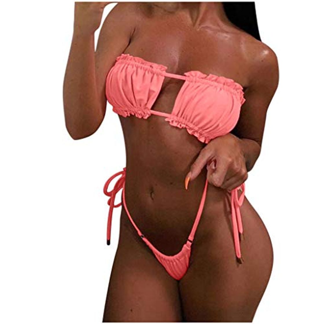 Social Bikinis Mujer 2020 Brasileño Push up Sexy Bikini de Tres Puntos con Estampado Mujeres Conjunto de Traje de BañO Bohemio Bañador Ropa de Dos Piezas vikinis riou