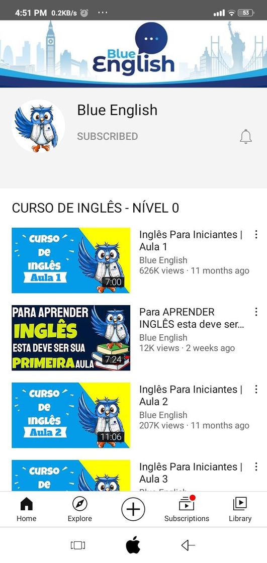 Fashion Blue Inglish YouTube  