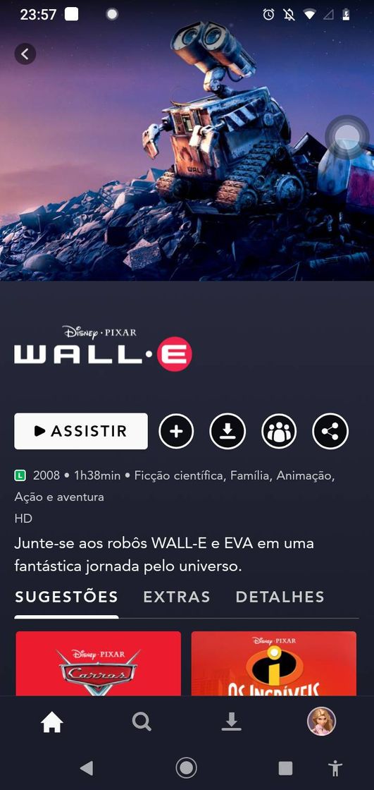 Película Um filme chamado WALL.E