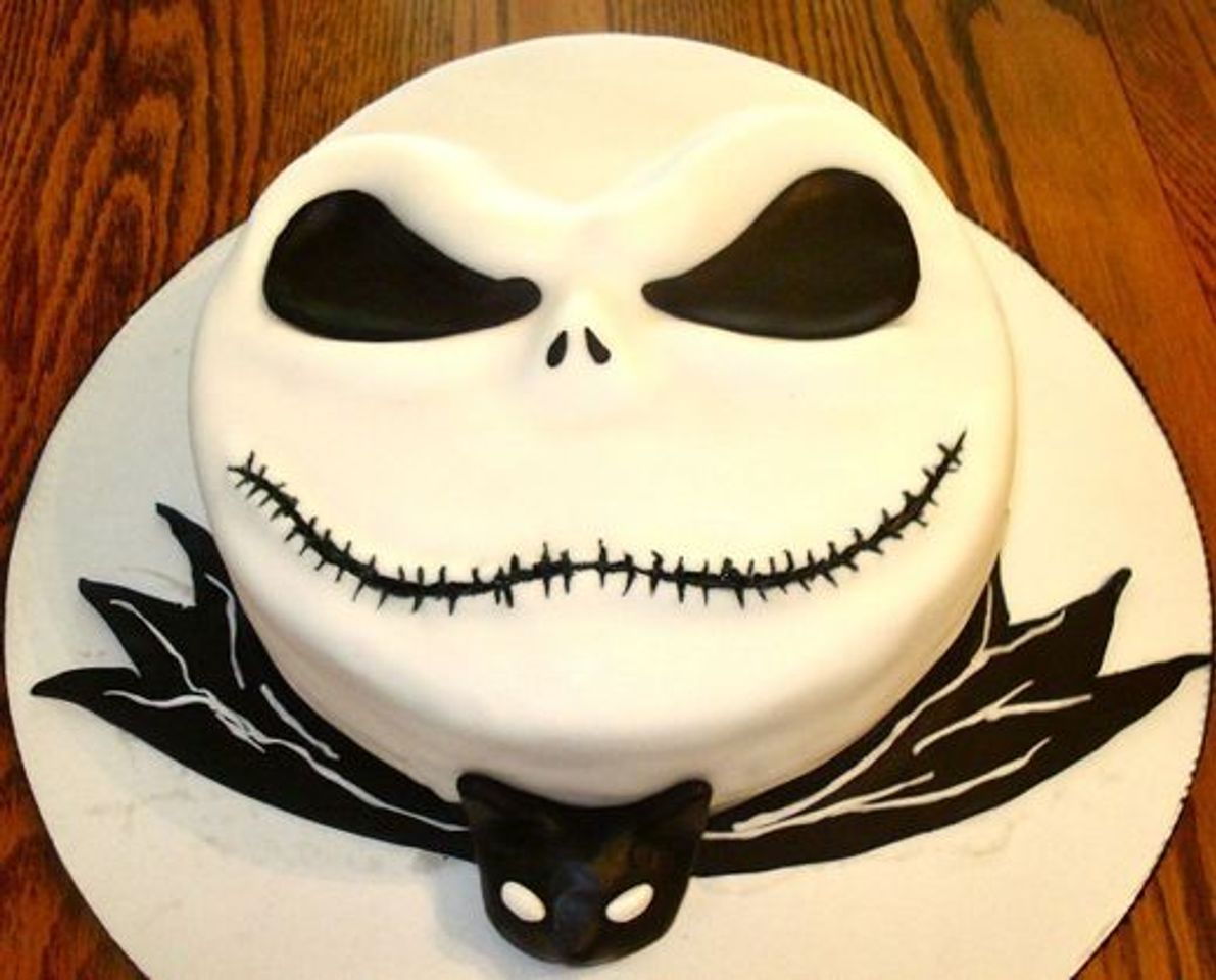 Moda Tarta de chocolate de Jack Skellington 