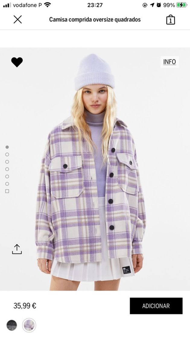 Camisa Oversized Quadrados