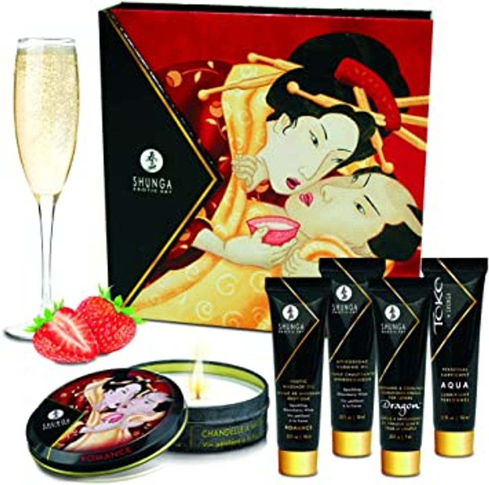 Product Shunga Geishas Secret Collection Strawberry Aceite de Masaje