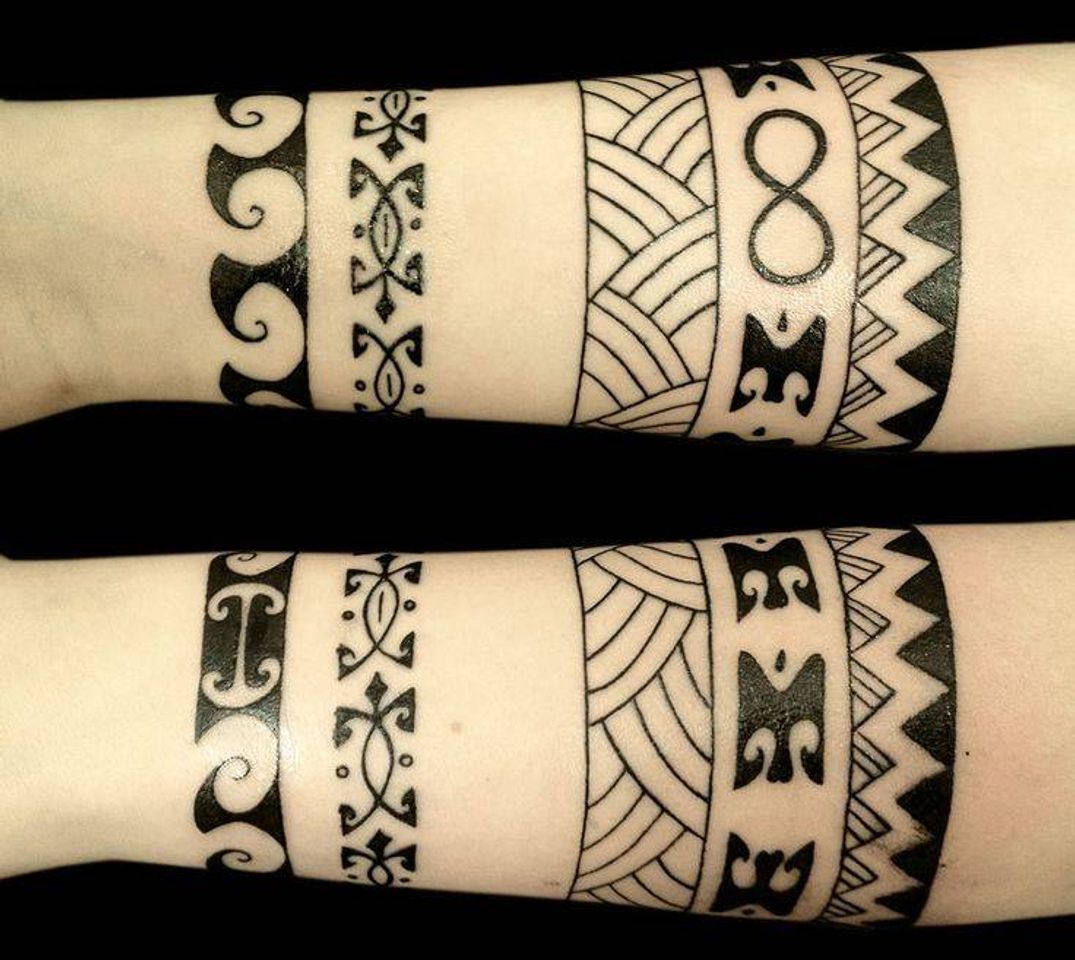 Moda Tattoo Bracelete Maori