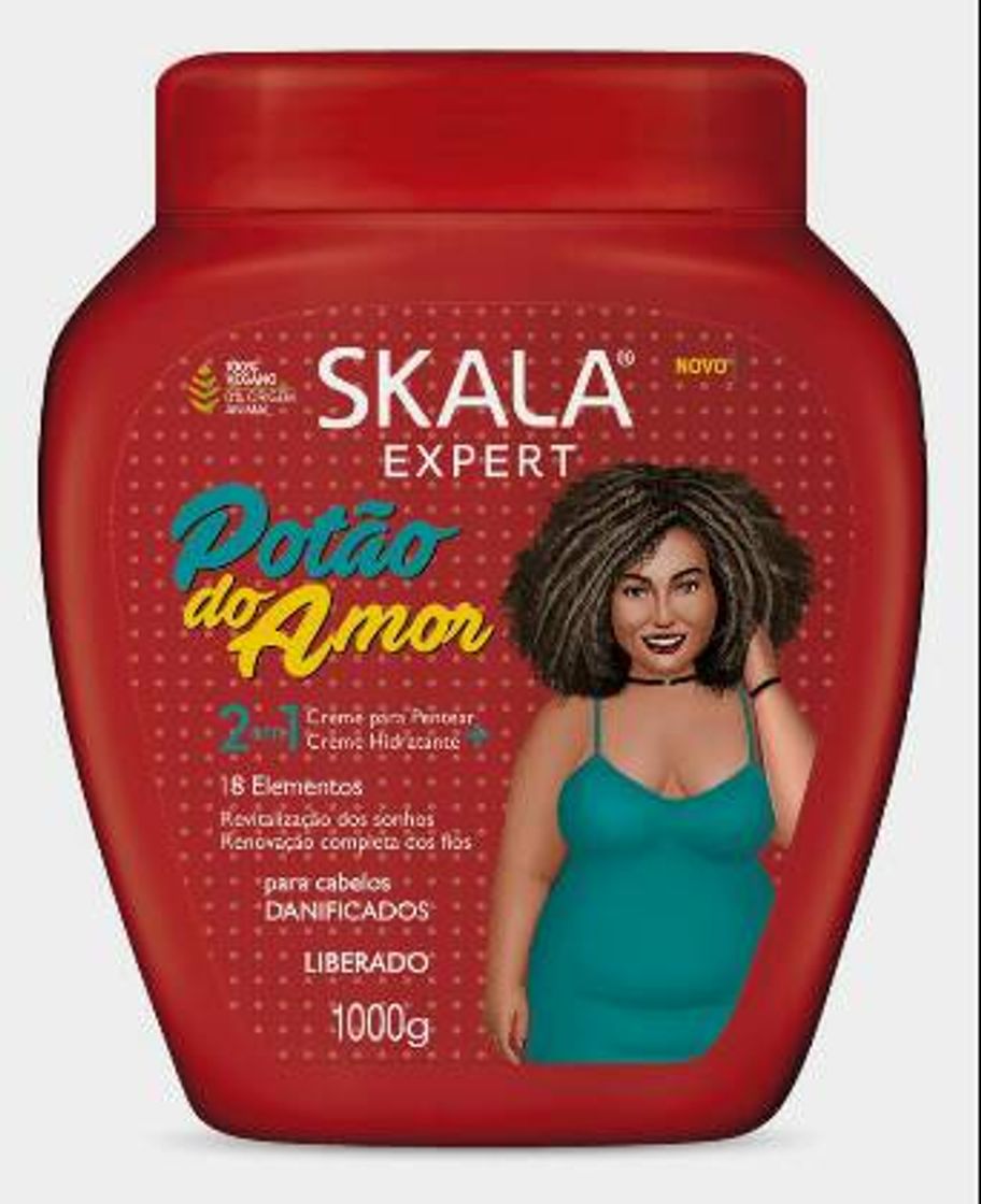 Moda Creme de Tratamento Potão do Amor- Skala CCosméticos 