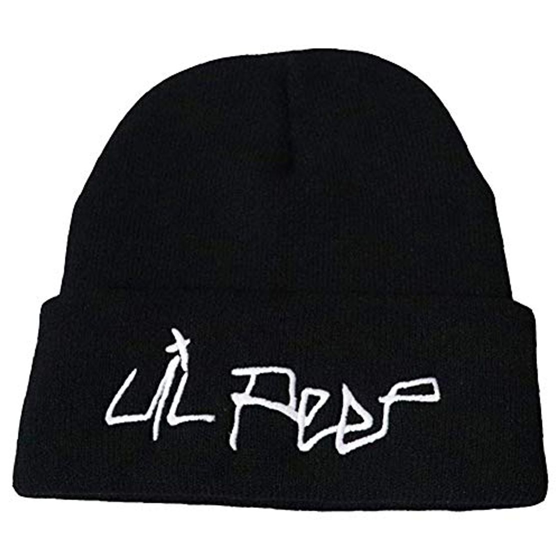 Fashion KAIGE Lil Peep Beanie - Gorro de punto con texto bordado para