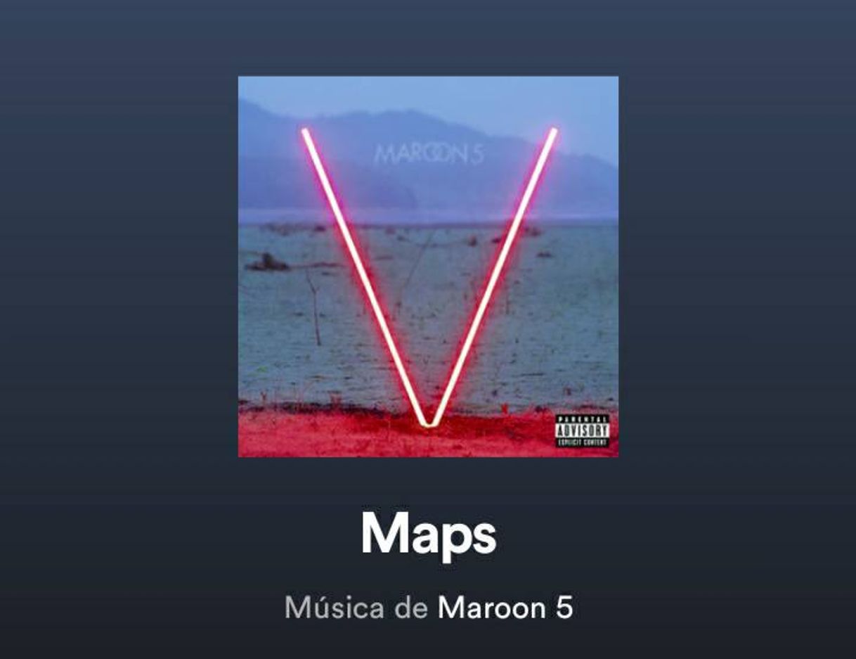 Canción Maroon5 - Maps🎶🔥