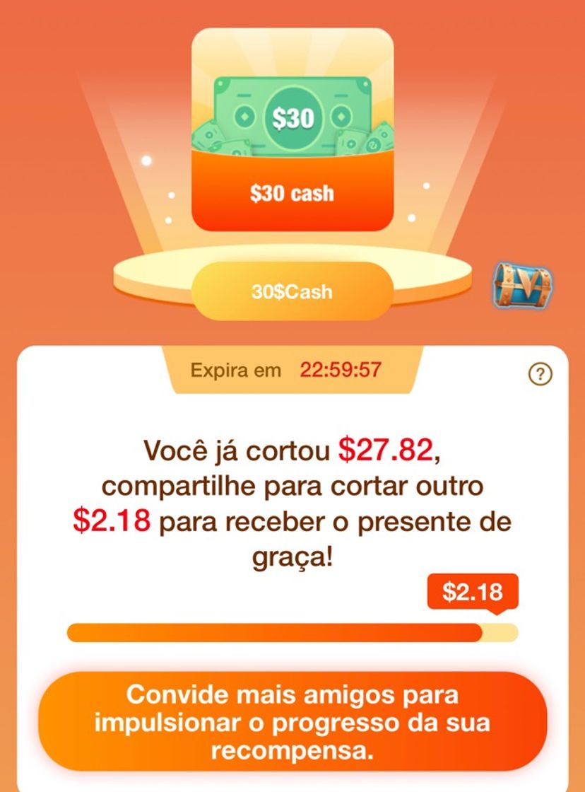 Moda Ganhe $30 baixando pelo meu code