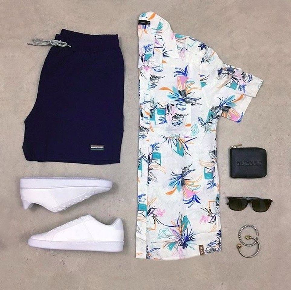 Fashion Combo verão masculino 