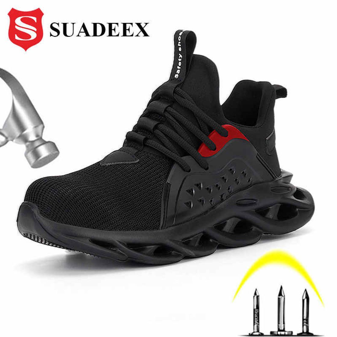 Producto SUADEEX Hombre Calzado de Seguridad Transpirable Ligeras S3 Mujer Calzado de Trabajo