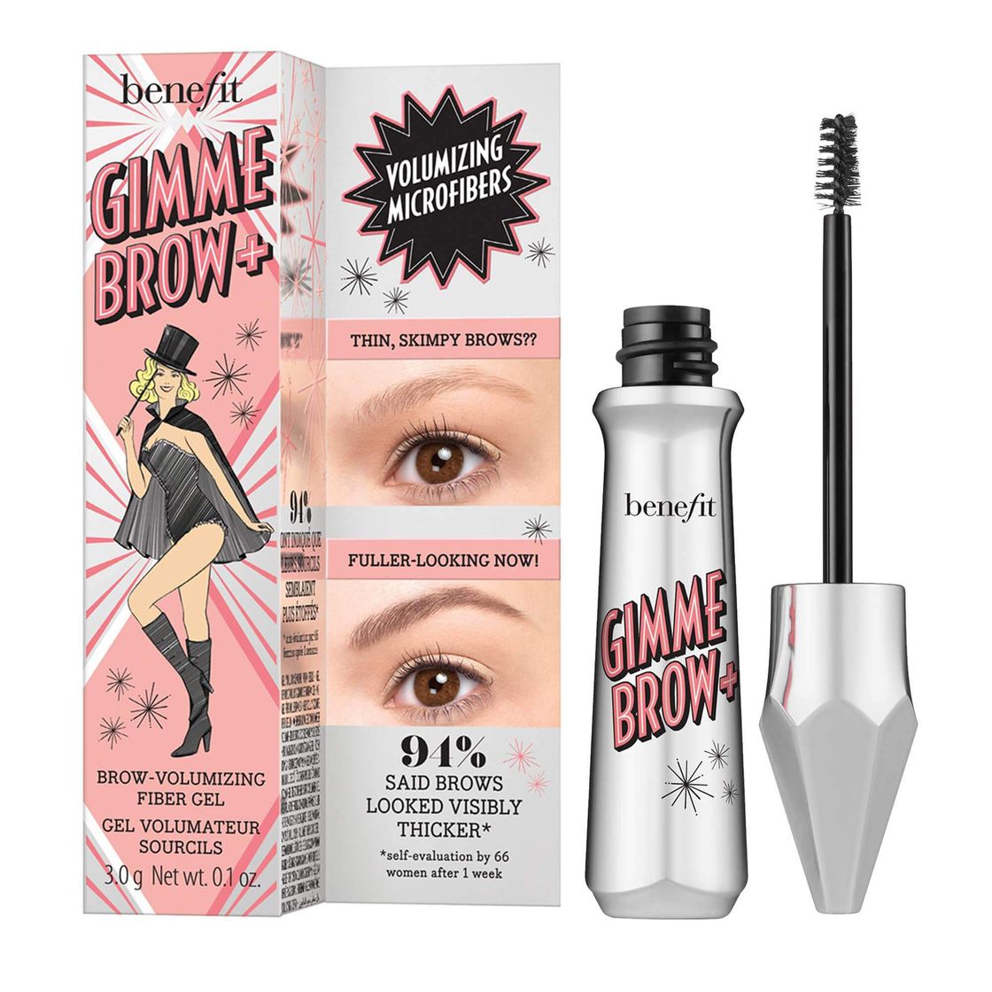 Fashion Gel de Sobrancelhas Gimme Brow 3 Benefit Cosmetics 