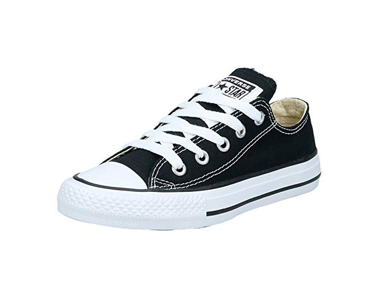 Converse All Star OX 7J237 - Zapatillas de tela para Niños, Negro