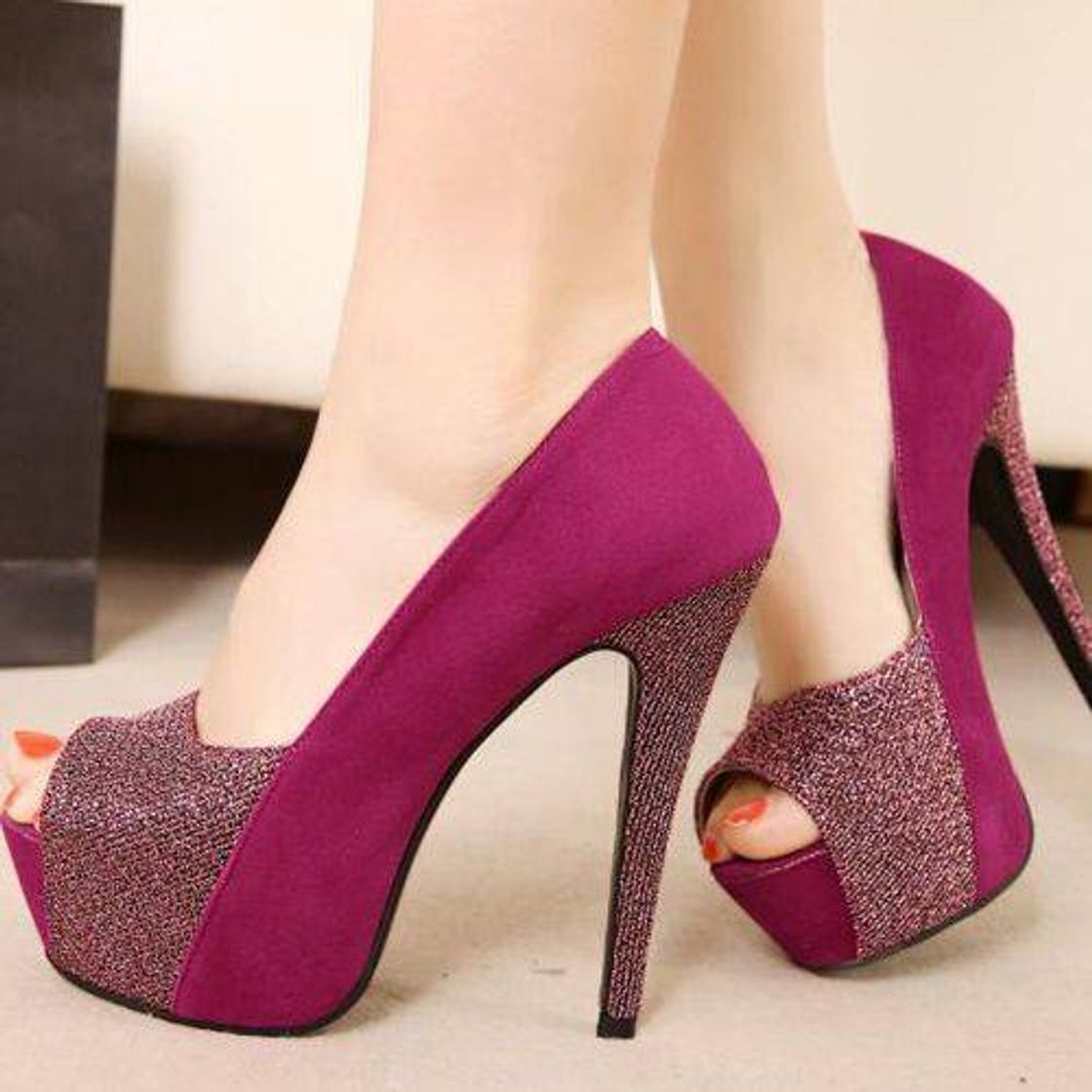 Moda Peep Toe