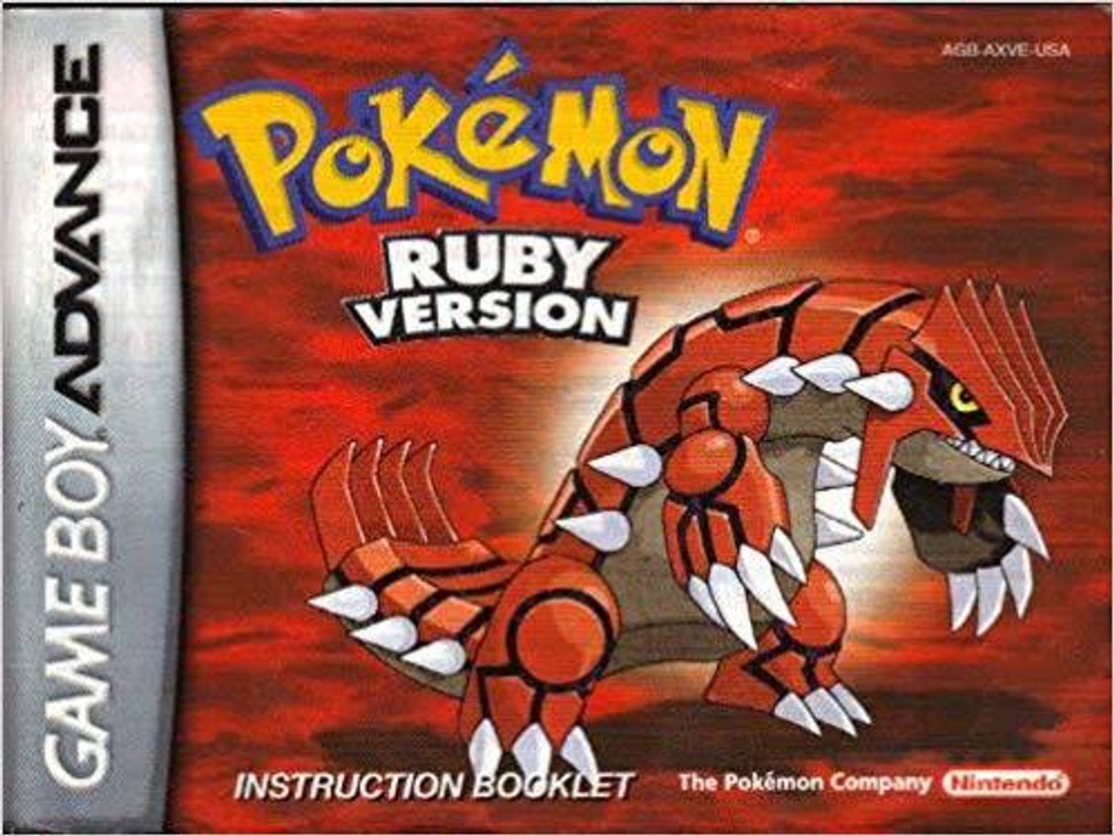 Moda Pokémon Ruby My boy