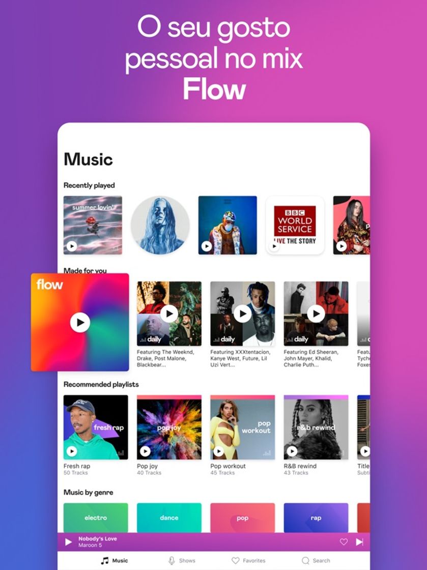 App ‎Deezer: Ouvir Música e Podcast na App Store