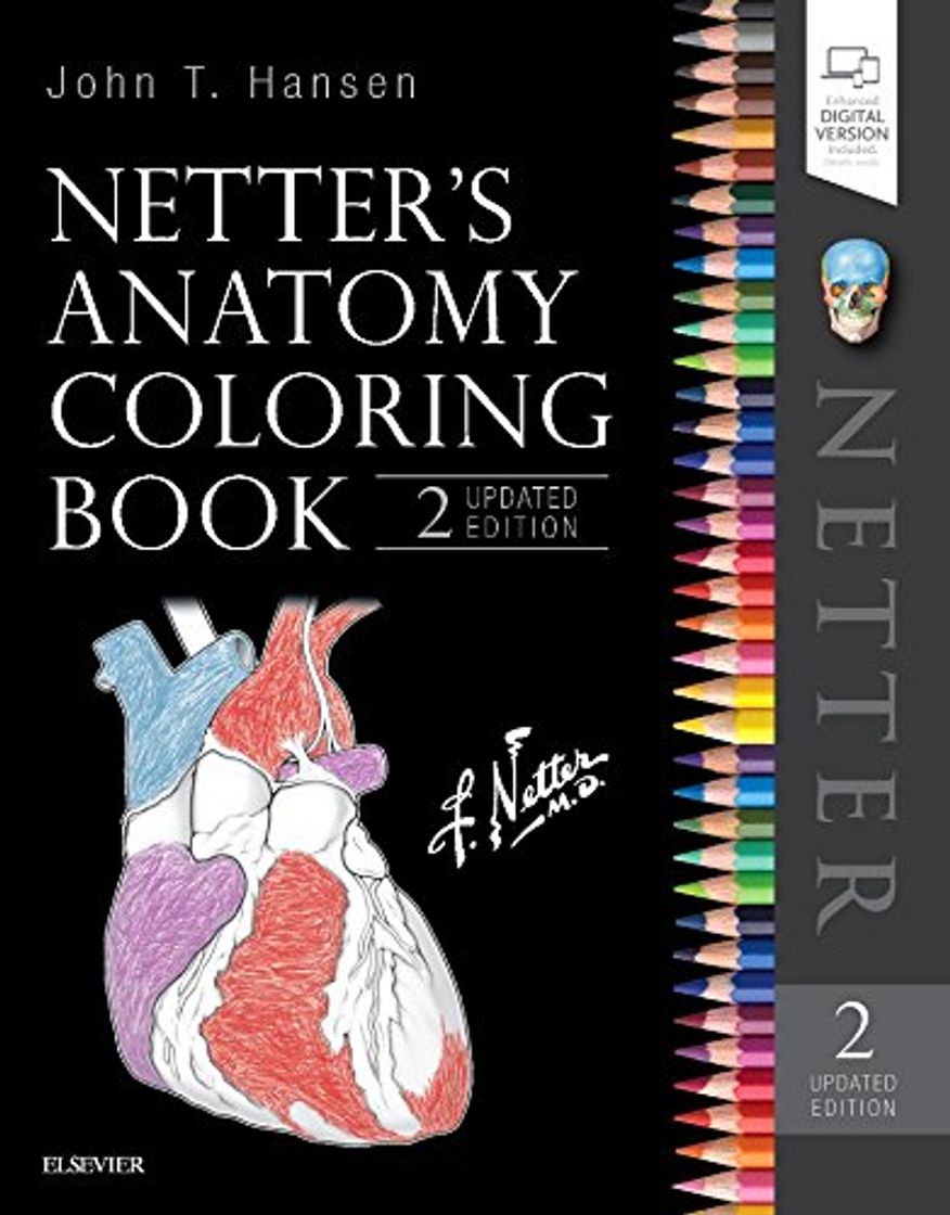 Libro Netter's Anatomy Coloring Book Updated Edition, 2e