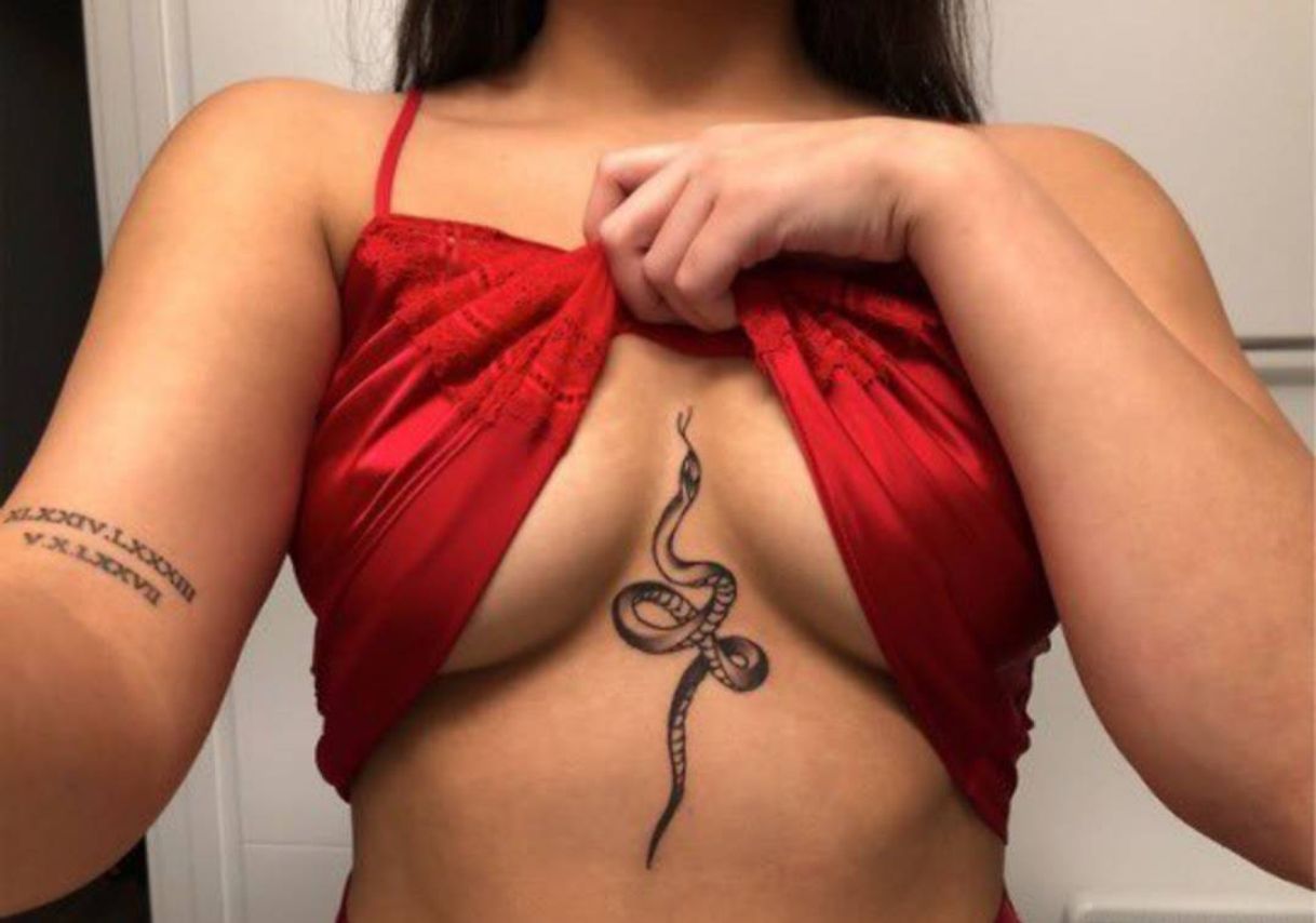 Moda tatuagem de cobra